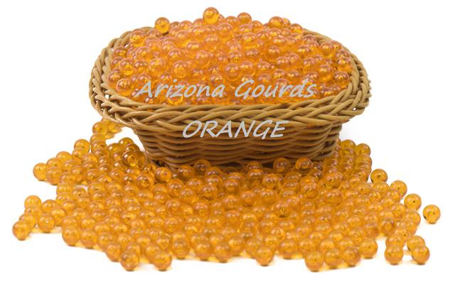 Orange Lamp Beads