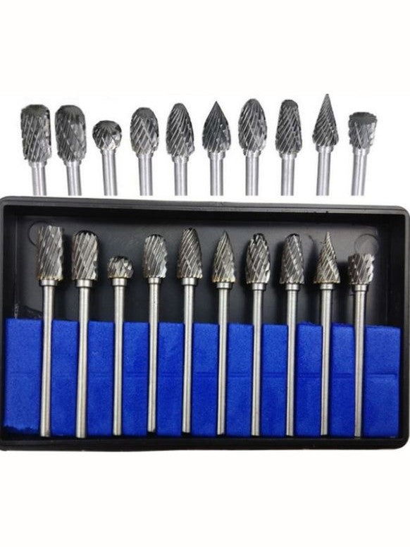 Set of 10 Carbide Burs