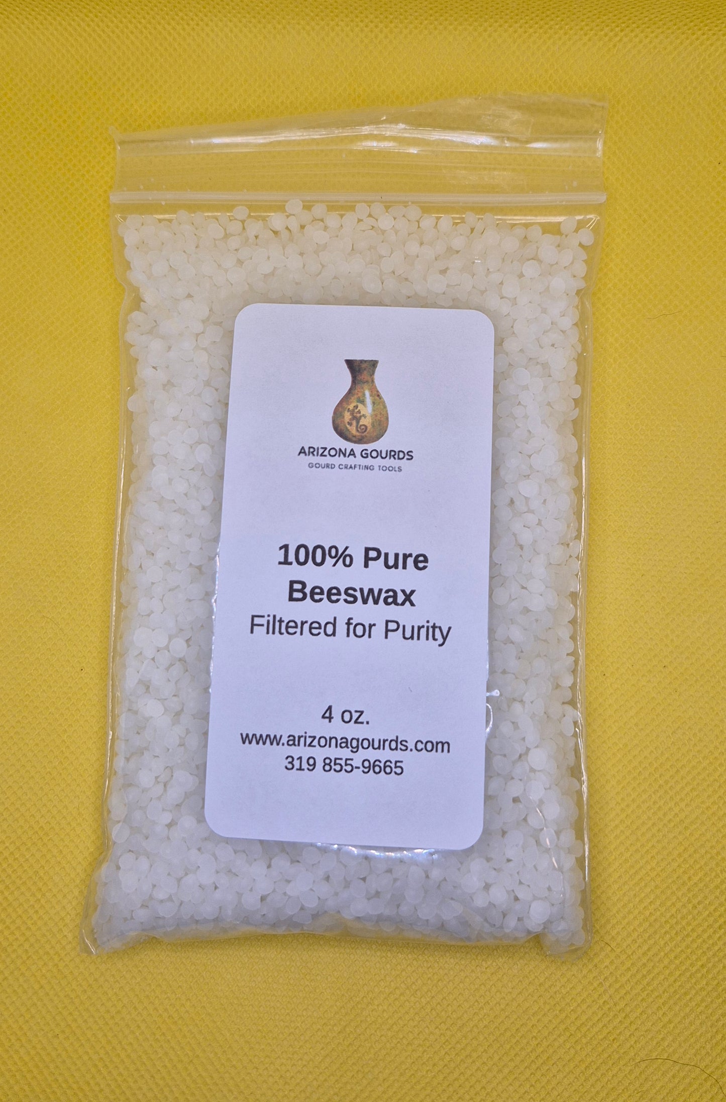 White Beeswax Pearls