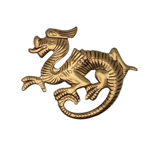 Brass dragon emblem