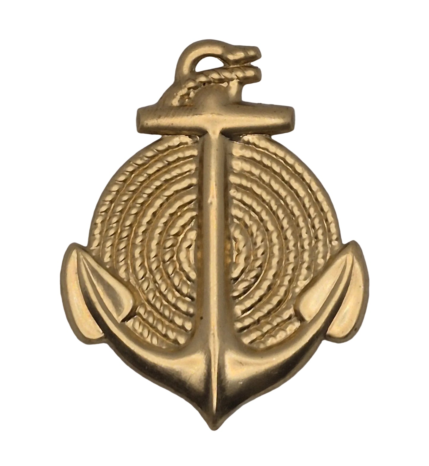 Brass Rope and Anchor