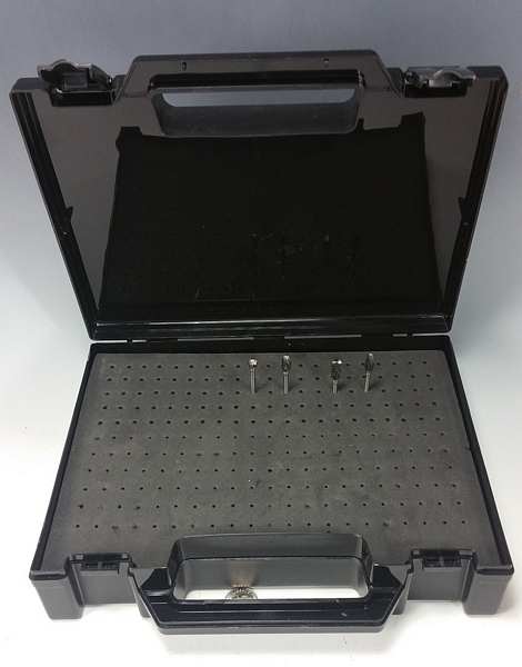 Bur Box with Lid and Handle