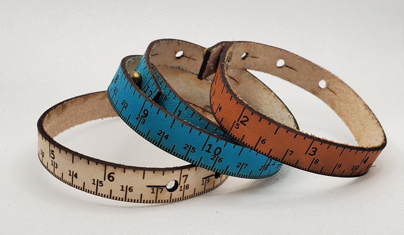 Ruler Bracelets from LaserHaze