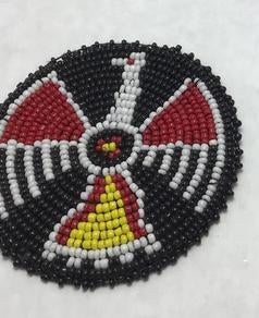 Beaded Native American Style Rosettes