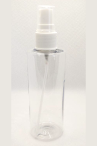 4 oz Spray Bottle with Cap Clear Plastic