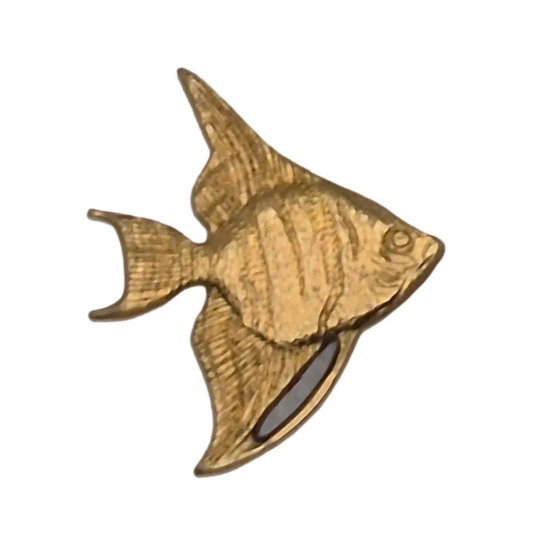 Brass 3 D Tropical Fish