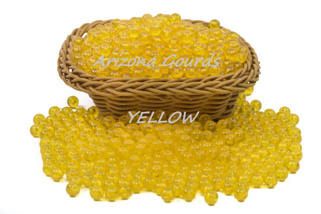 Yellow Lamp Beads