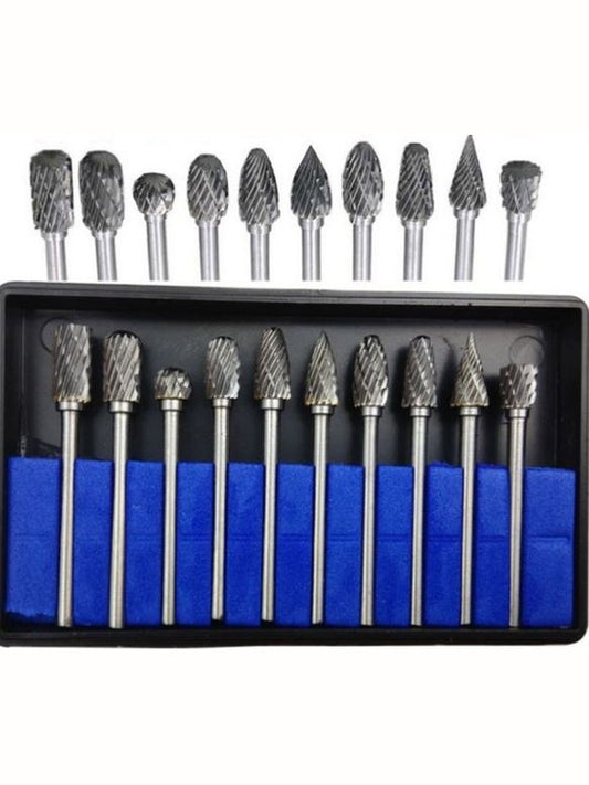 Set of 10 Carbide Burs