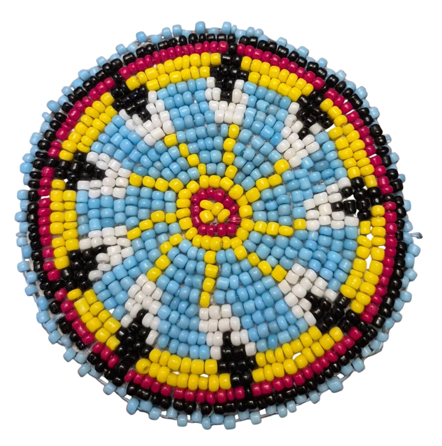 Beaded Native American Style Rosettes