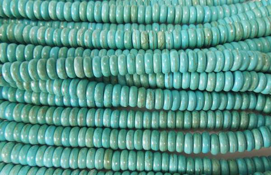 Stone and Bone Bead Washer Strands