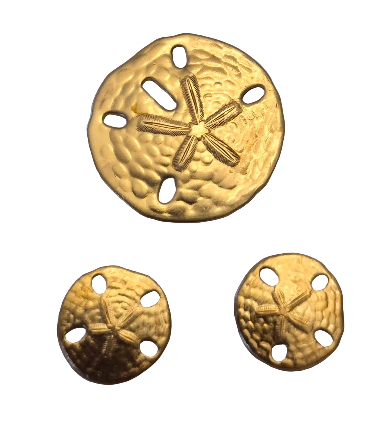 brass sand dollars