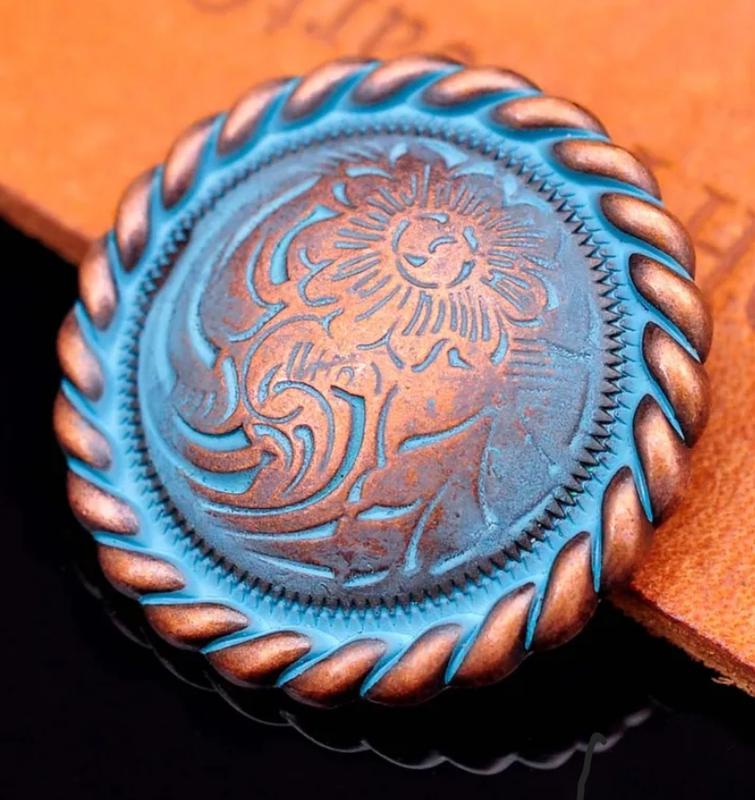 Western Rope Edge Concho