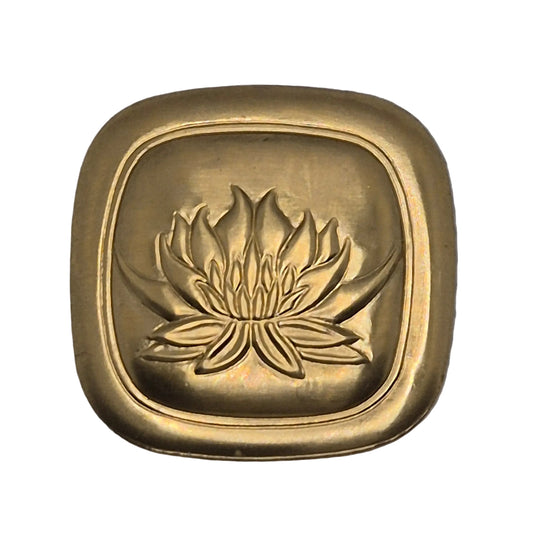 Brass Lotus Symbol