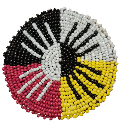Beaded Native American Style Rosettes
