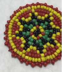 Beaded Native American Style Rosettes