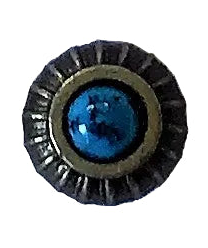 Pewter Studs with Faux Stones