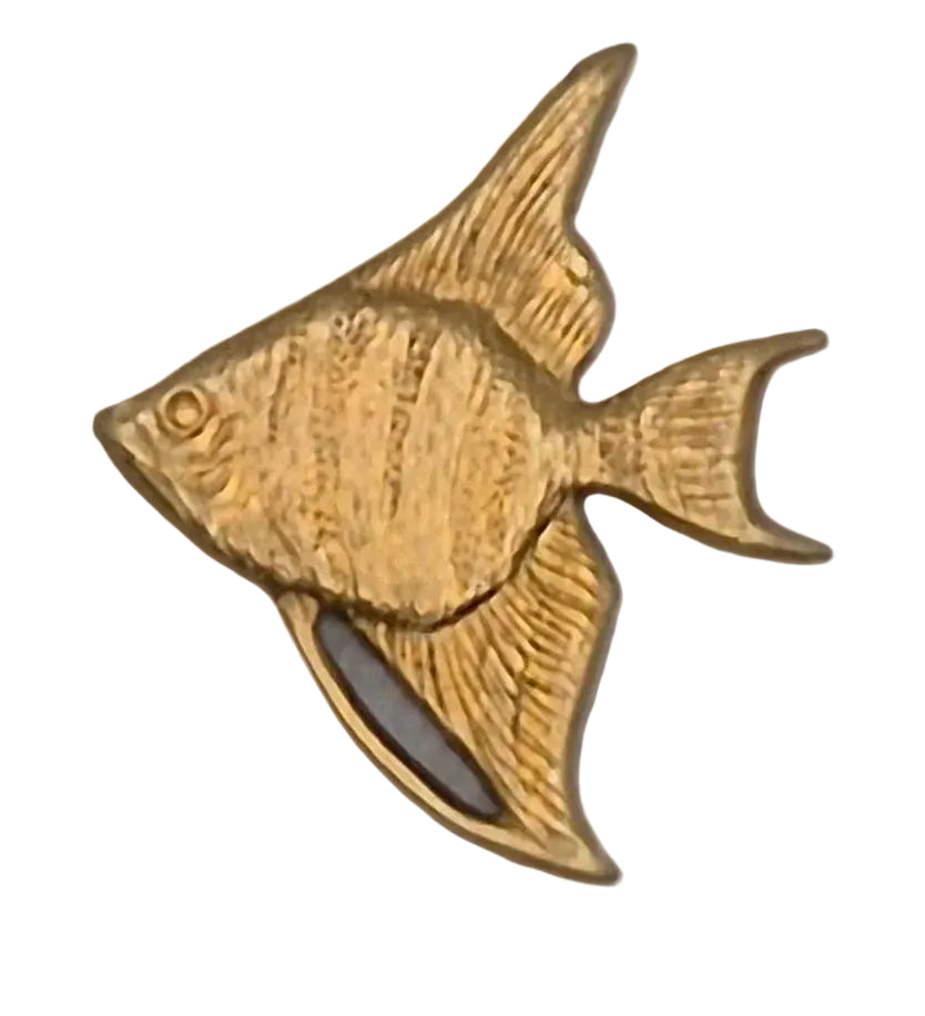 Brass 3 D Tropical Fish