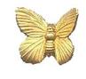 3-D Brass Butterflies