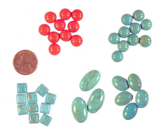 Magnesite Stone Cabochons