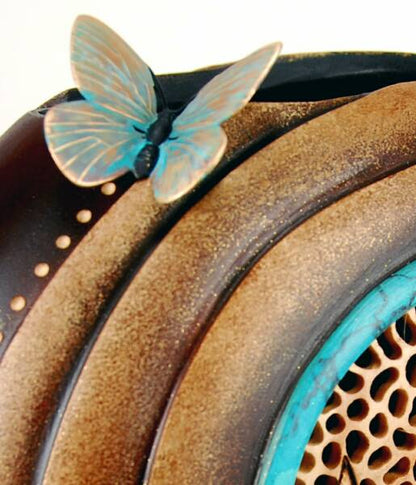 3-D Brass Butterflies