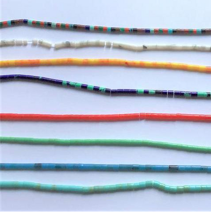 Synthetic Stone Heishi 2 mm - 3 mm