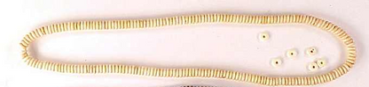 Stone and Bone Bead Washer Strands